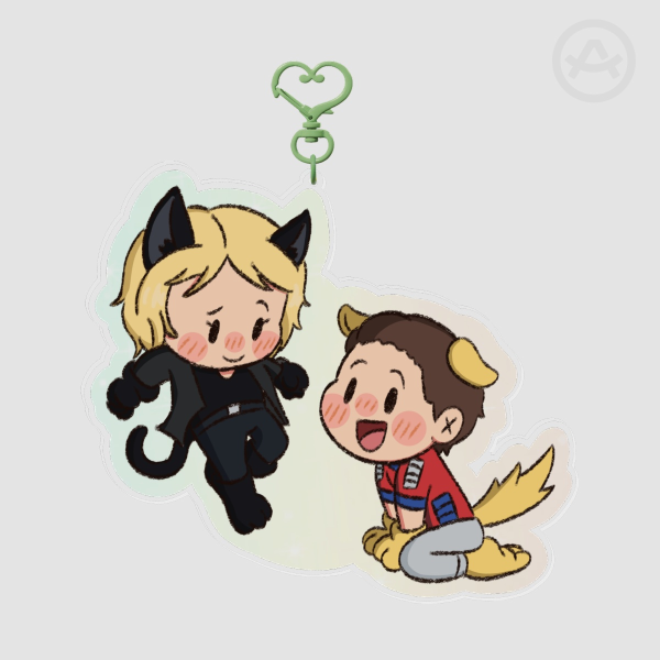 Cat!Emilia Harcourt & Dog!Chris Smith - Peacemaker