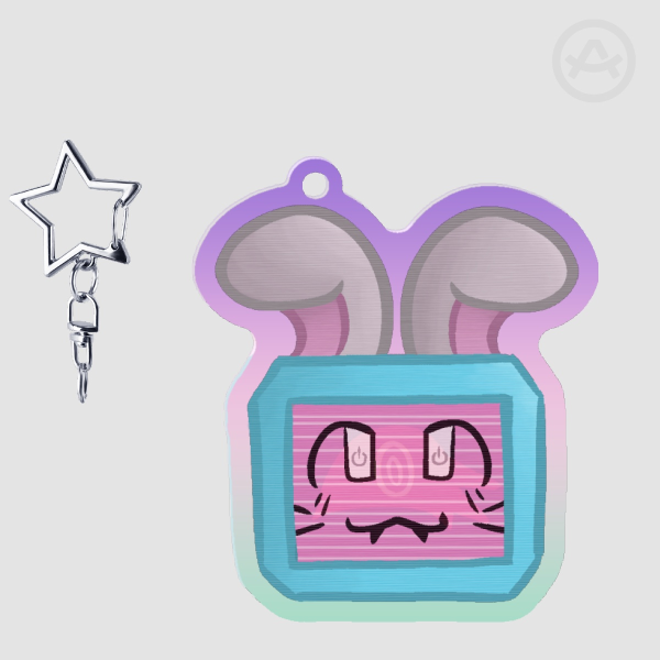 Melanie || Regretevator Lenticular Keychain