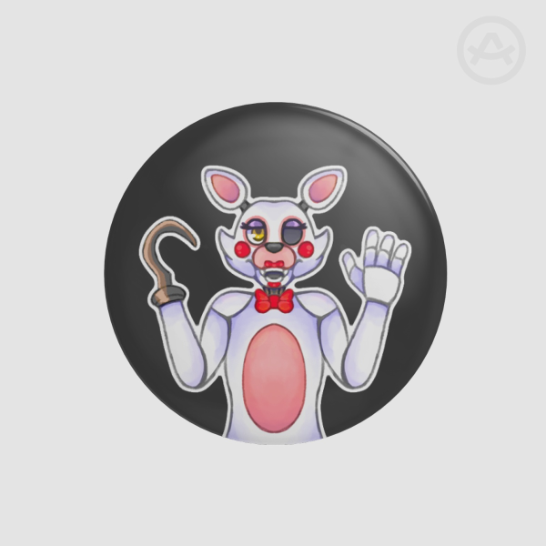 Mangle Pinback Button