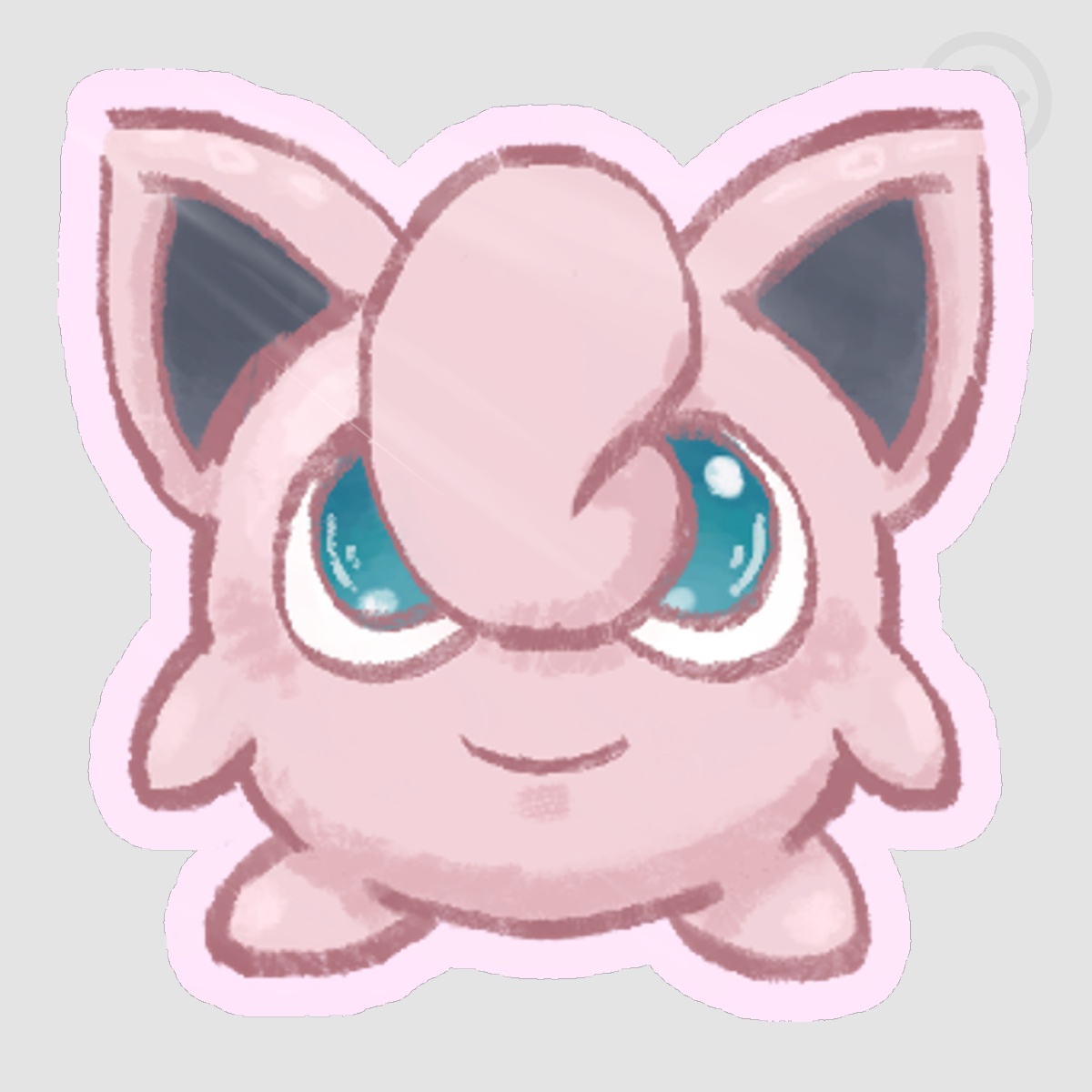 Jigglypuff Sticker