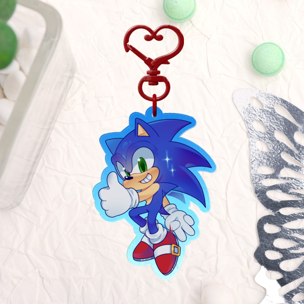 Sonic Keychain