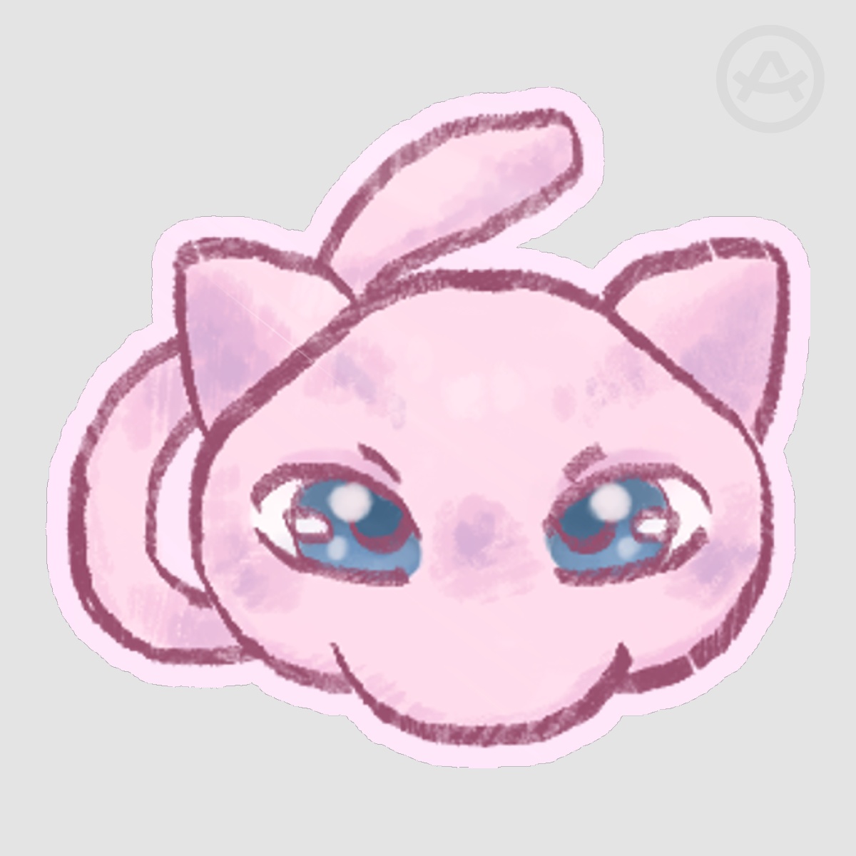 Mew Sticker