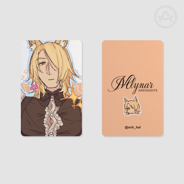 [ARKNIGHTS] mlynar maid photocard