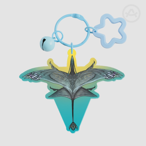 [AVATAR] First Snow Ikran | Colored Edge Acrylic Keychains