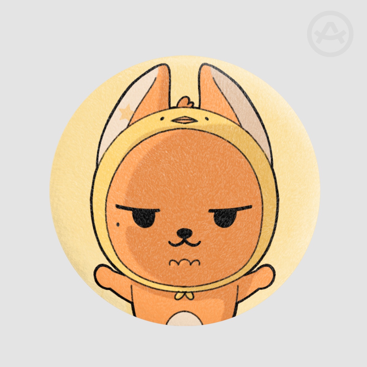 Hwangchoon Plush Pin