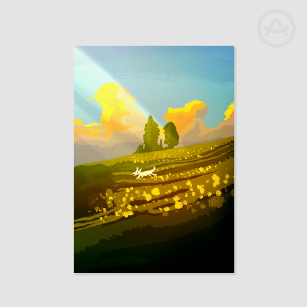 Flower Meadow Art Print