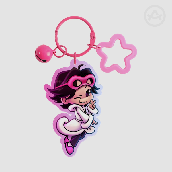 Bobby Robe Acrylic Keychain