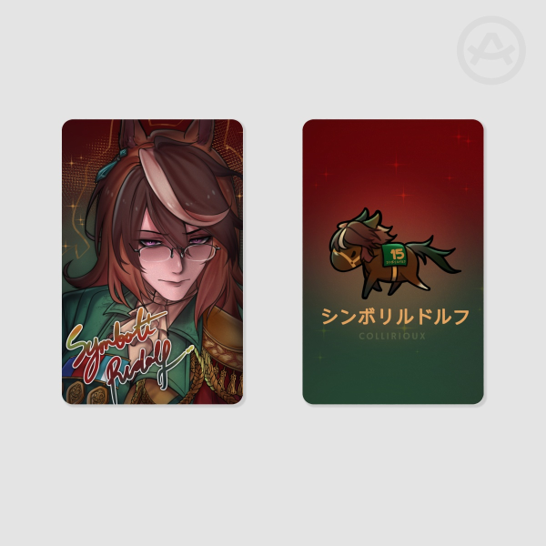 [Umamusume] Symboli Rudolf | Pearl Paper Photocards