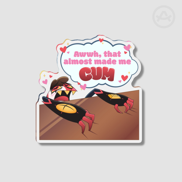 Helluva Boss Blitz Ahegao Shaped Fridge Magnet - 2.36""(60mm)