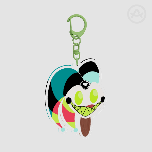 Robo Fizz Popsicle Keychains