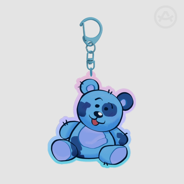 Blue's Clues Inspired Teddy | Acrylic Keychain