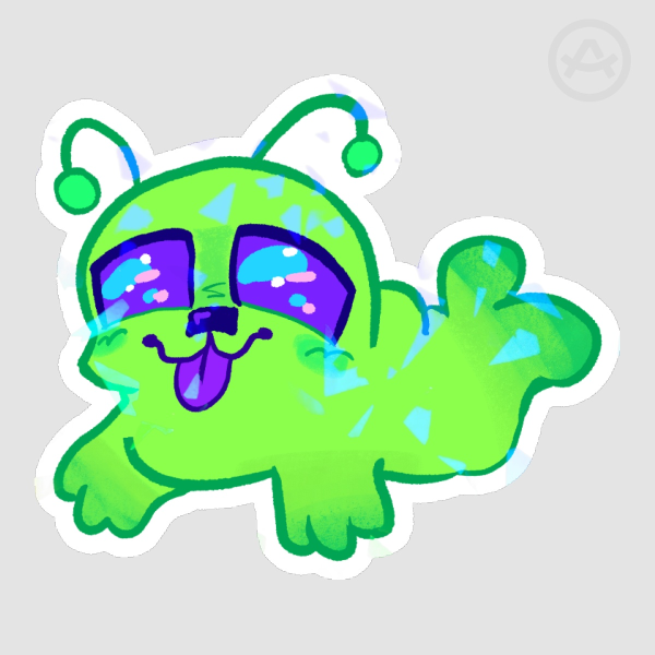 Alien Seal Sticker