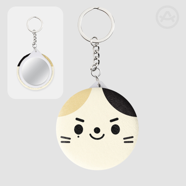 Rinini Plush Badge Mirror