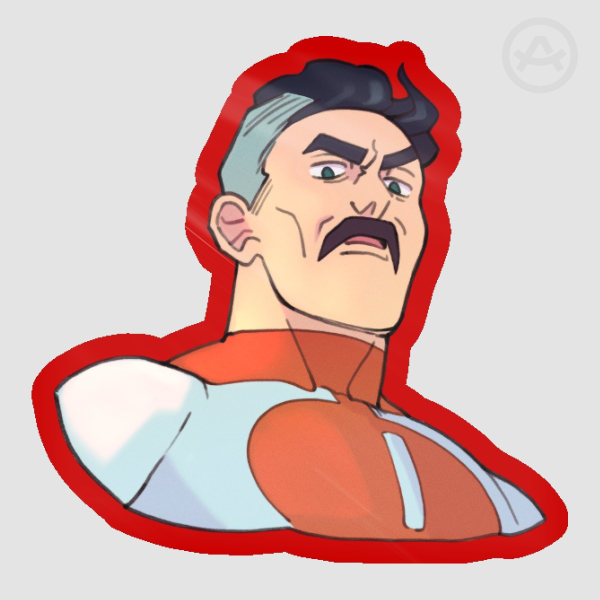 Omni Man/Nolan Grayson || Glossy Sticker