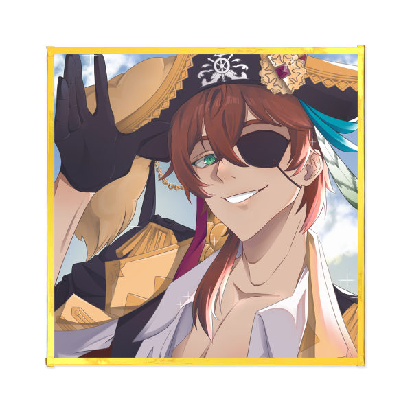 Gale Galleon Art Board with Gold-edge