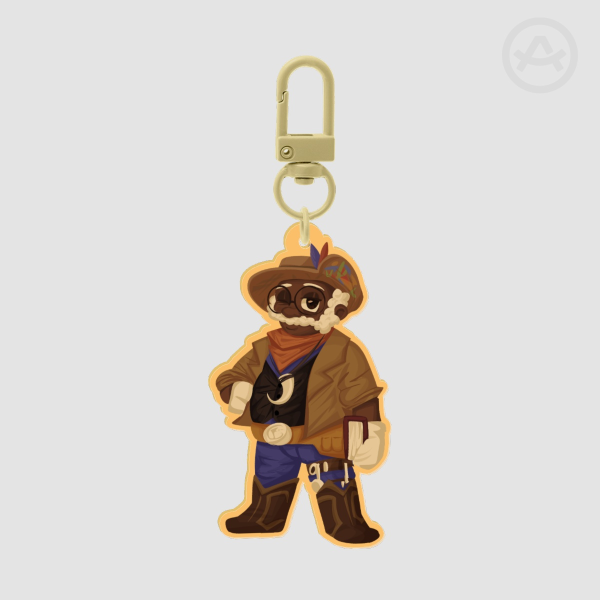 Montgomery LaMontgommery Keychain | D20: Cloudward, Ho!