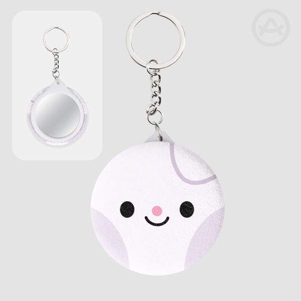 Yunini Plush Badge Mirror