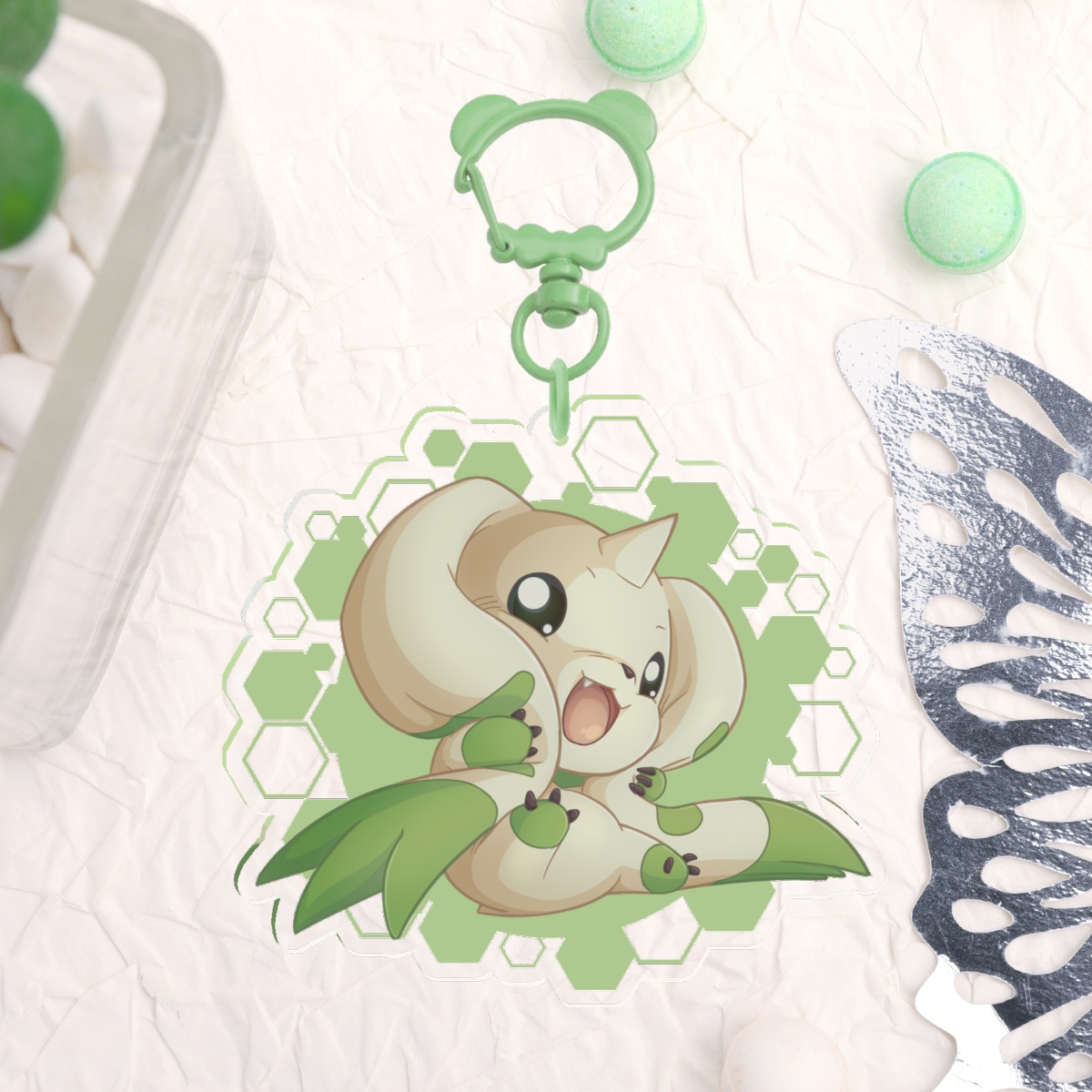 Terriermon Acrylic Keychain