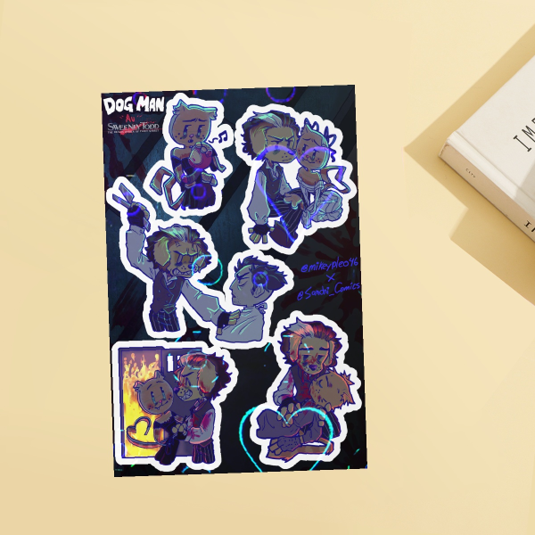 Dogman; S.T. film - Stickers Sheet