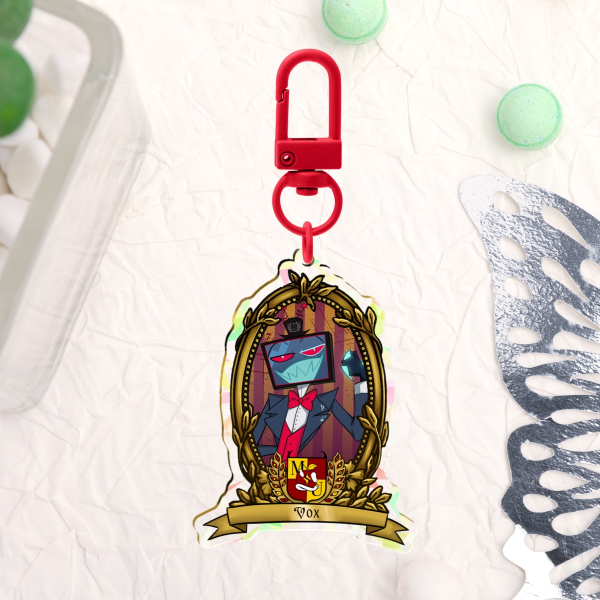 Vox MSU Portrait Keychain