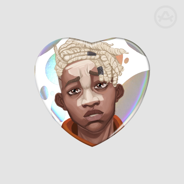 Ekko Heart Badge