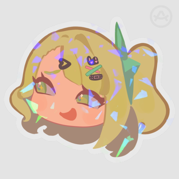 Sunna | Clear PET Vinyl Die Cut Sticker