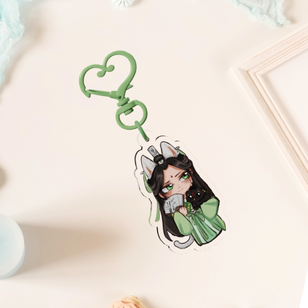 Shen Qingqiu | Cat Clear Acrylic Keychains