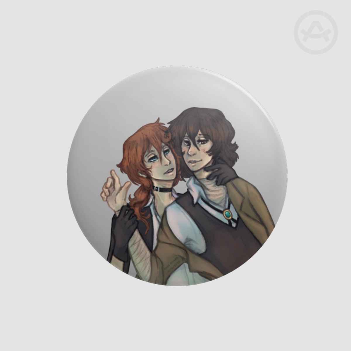 Dazai X Chuuya Pinback Button