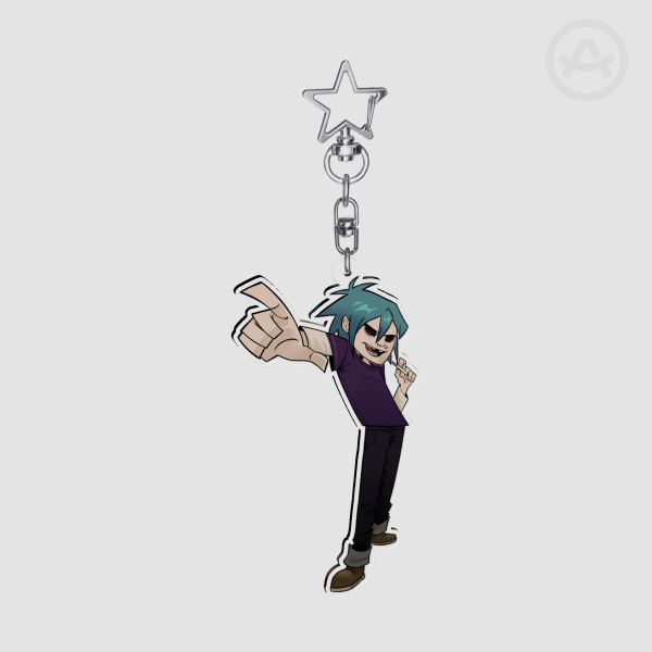 2D phase 2 Keychains