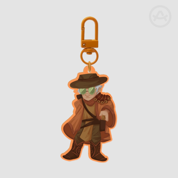 Daisuke Bucklesby Keychain | D20: Cloudward, Ho!