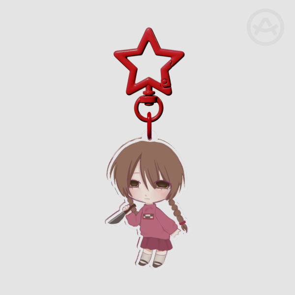 Clear Acrylic Keychain of Madotsuki!
