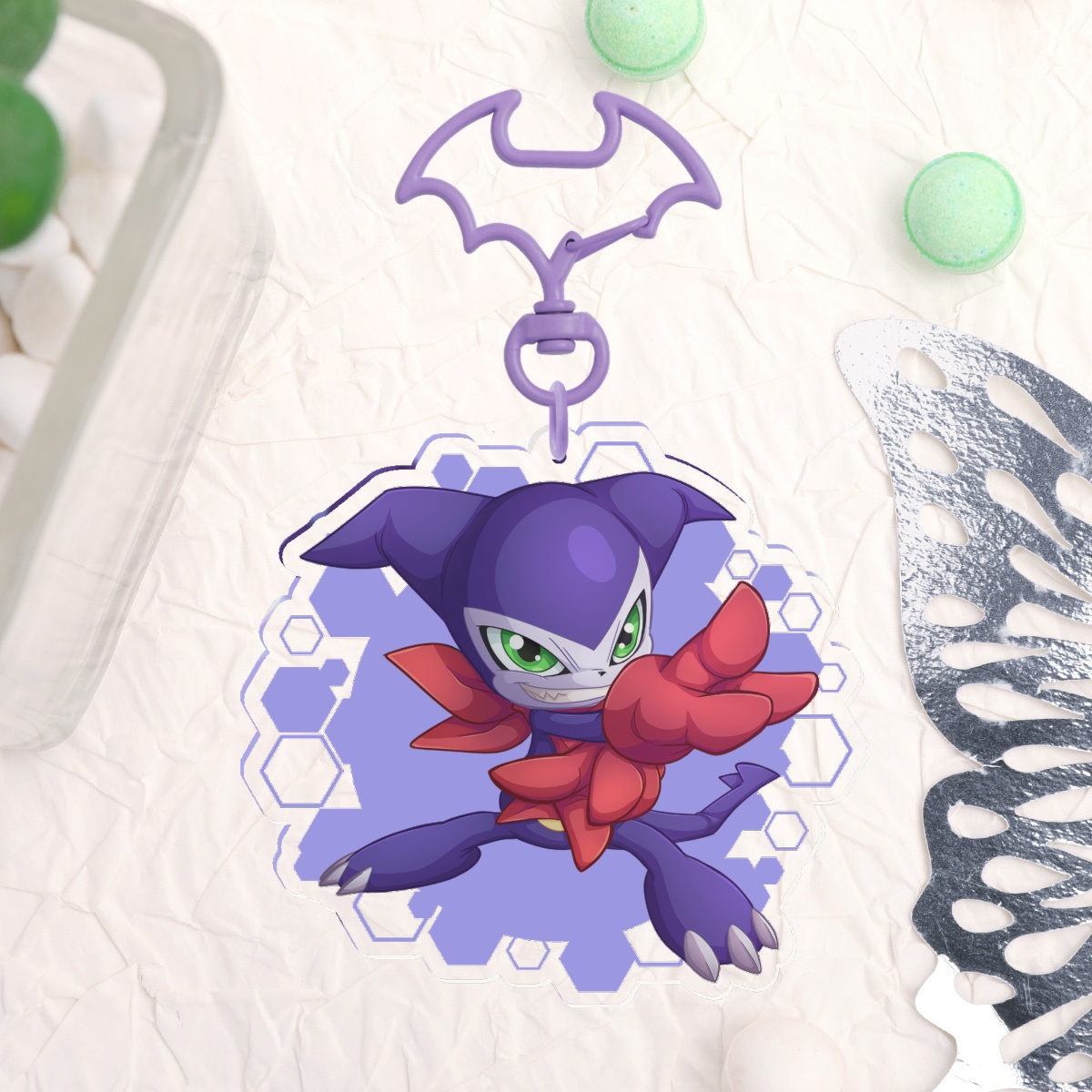 Impmon Acrylic Keychain