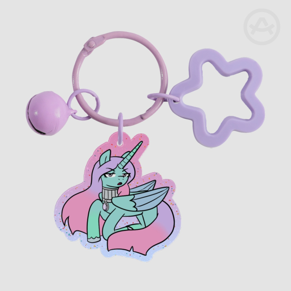 Harmony Note Acrylic Keychains