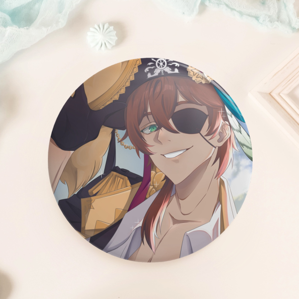 Gale Galleon Round Badge