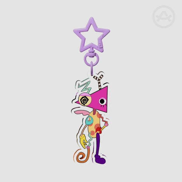 Zooble Acrylic Keychain