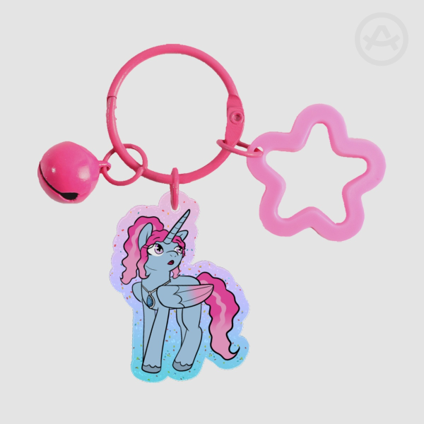 Lyra Note Acrylic Keychains