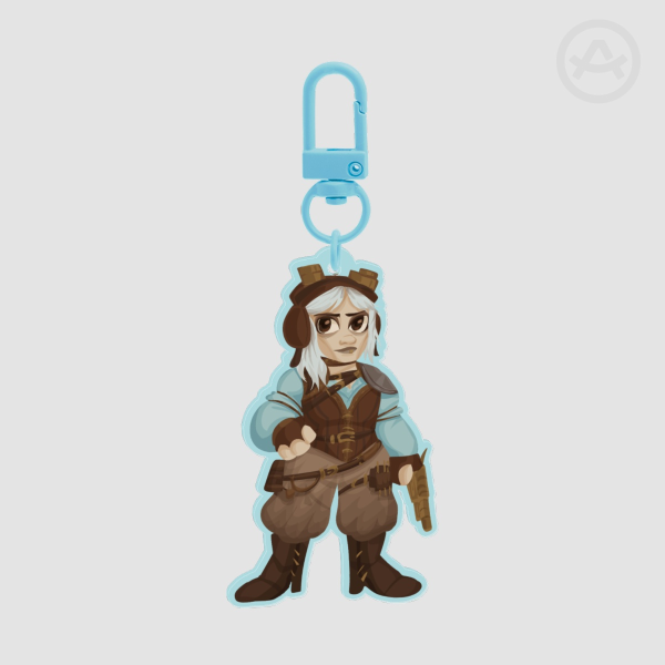 Marya Junková Keychain | D20: Cloudward, Ho!