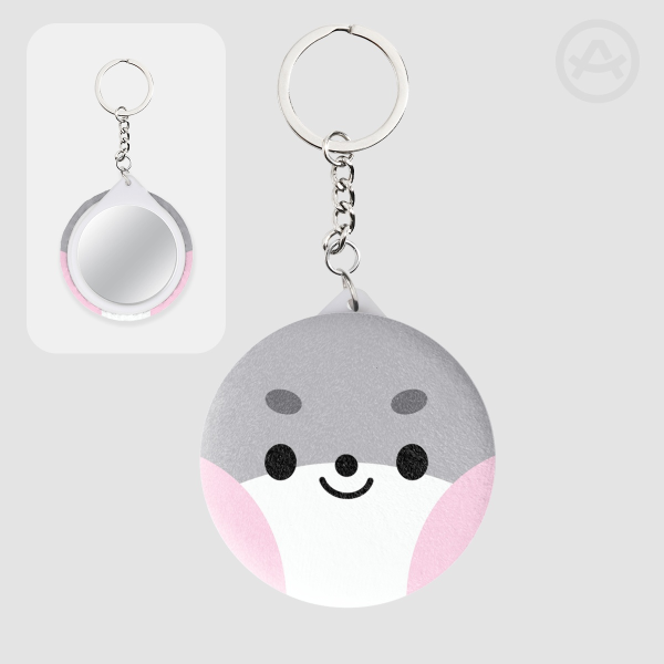 Gunini Plush Badge Mirror