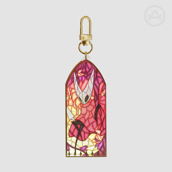 Hornet - Stained Glass || Silksong || Ripple Acrylic Keychains