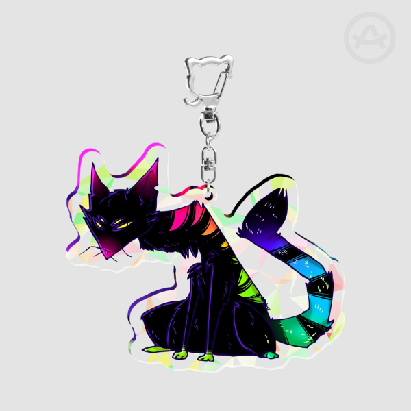 Rainbow Cat Holo Keychain Ver. 3