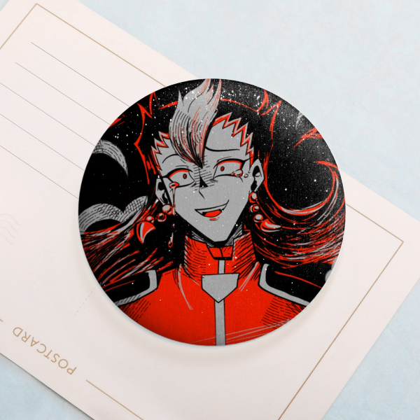 Explosive Fortune Round Badge