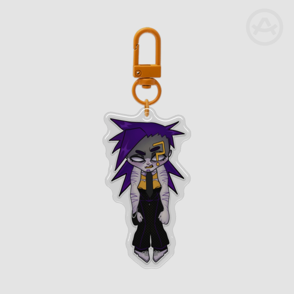 Mr Complex Epoxy Clear Acrylic Keychains