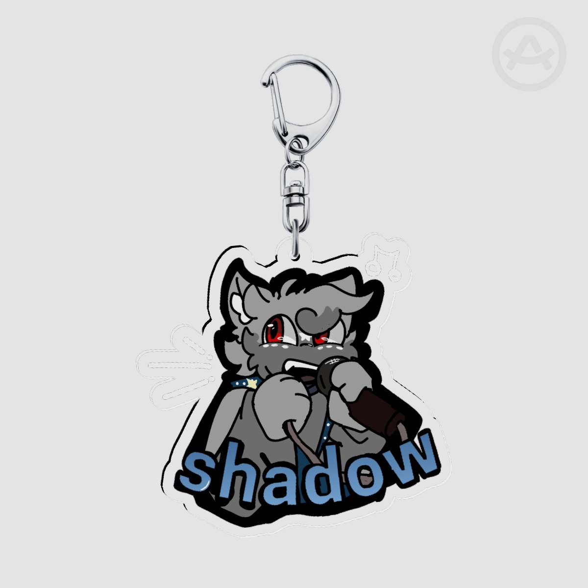 Shadow: single character keychain [Shadow diner]