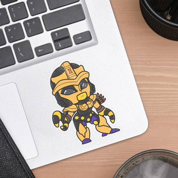 Black Arachnia - Chibotes - Vinyl Sticker