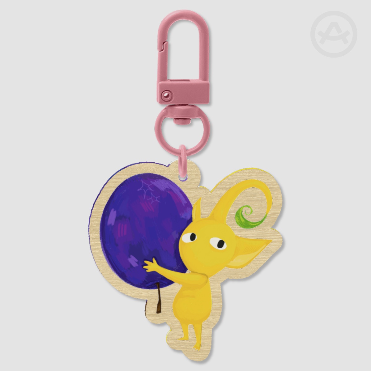 4cmWood Keychains
