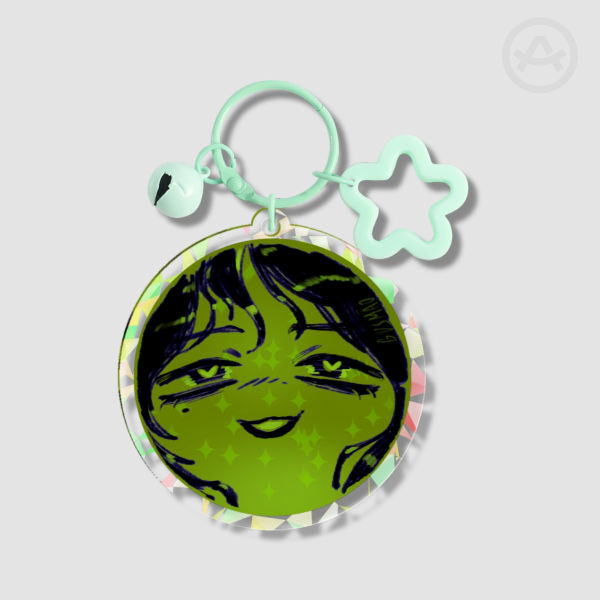 Broken Glass Acrylic Keychains