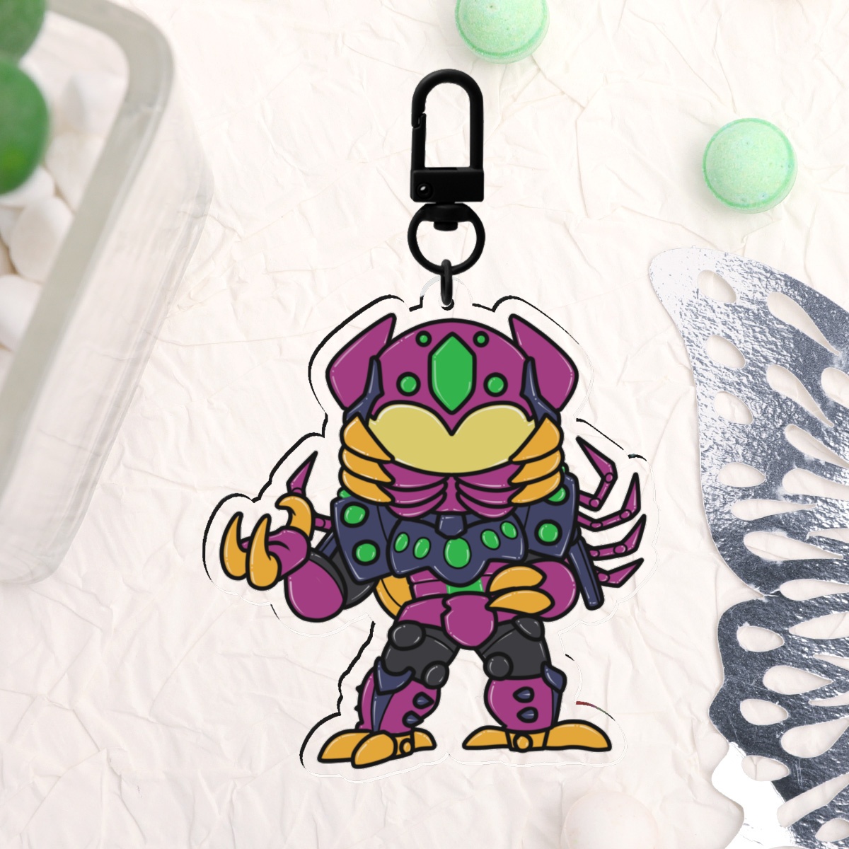 Tarantulas - Chibotes - Acrylic Keychain