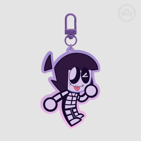 Skid Spooky Month Cartoony Keychain