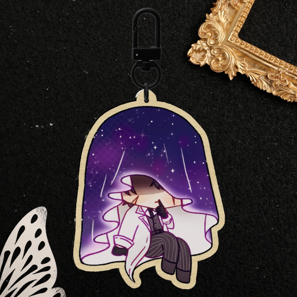 Secretive Plotter - ORV - omniscient reader's viewpoint   Wood Keychains