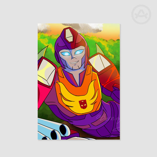 Hot Rod Print